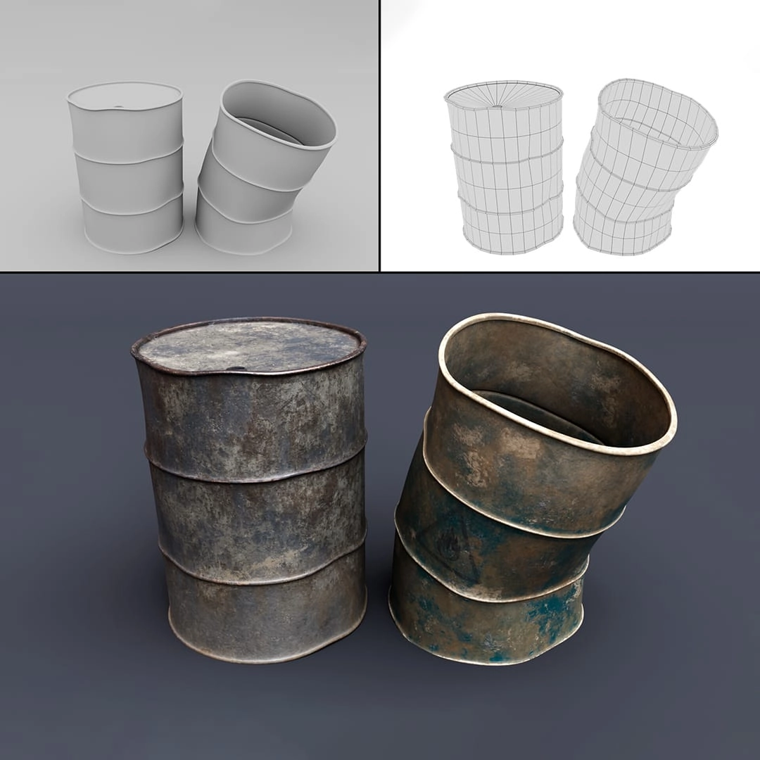 3d Low Poly Gaming Prop