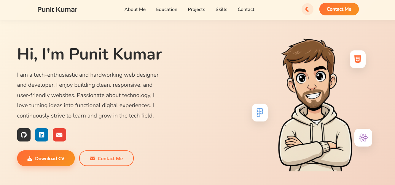 Portfolio Website Design