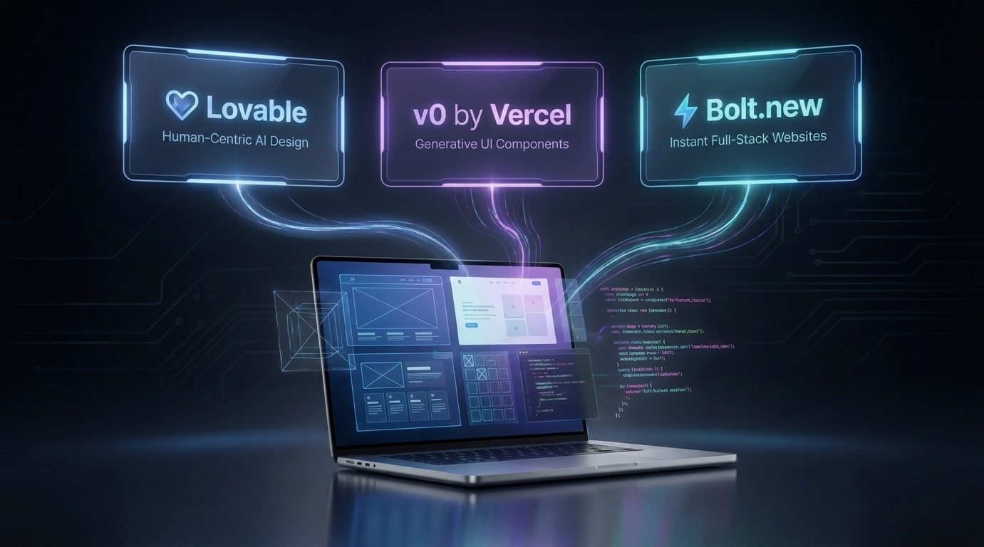 Top 3 Gen AI Tools for Website Generation: Build Websites by Just Chatting