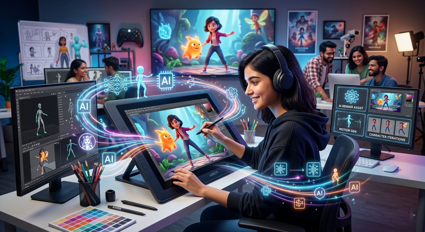 How Gen AI is Changing the AVGC Industry - Your Future is Brighter Than You Think!