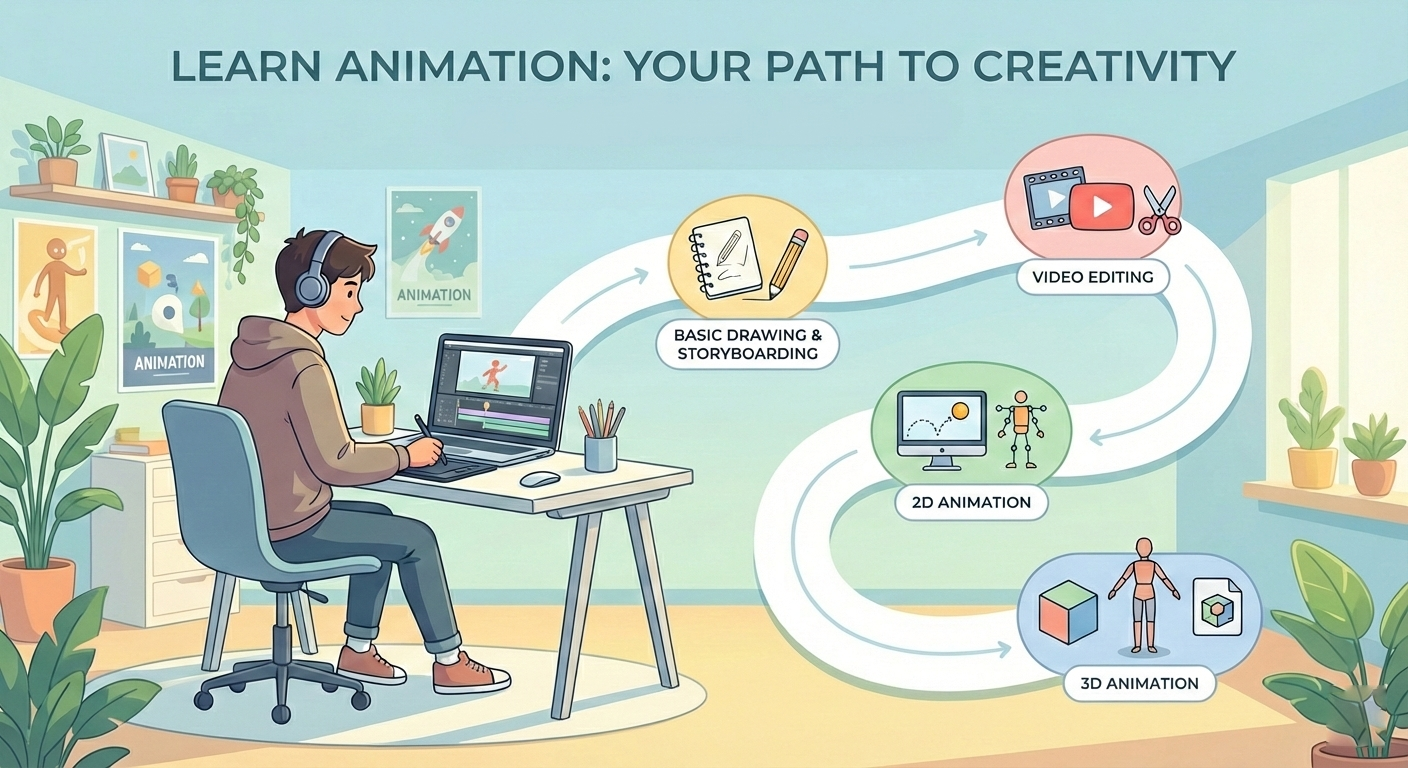 From Zero to Motion: A Beginner's Roadmap to Learning Animation in 2026