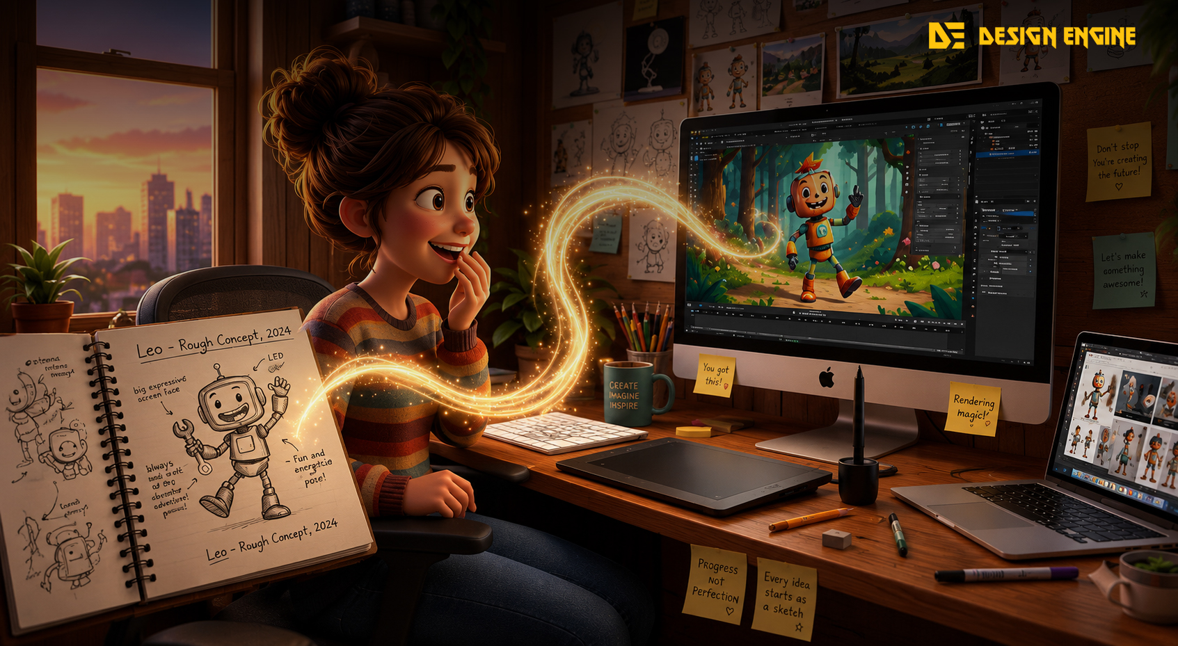 From Sketch to Screen: Your Complete Guide to a Career in Animation & Graphic Design
