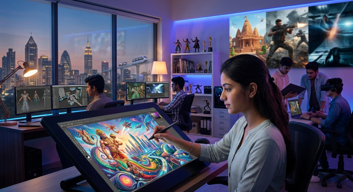 India's Next Superpower Isn't Just Tech — It's Storytelling: The Rise of AVGC