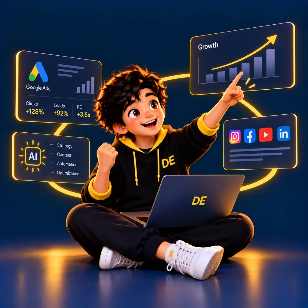 Advanced Program in Digital Marketing & AI Performance Marketing learning environment