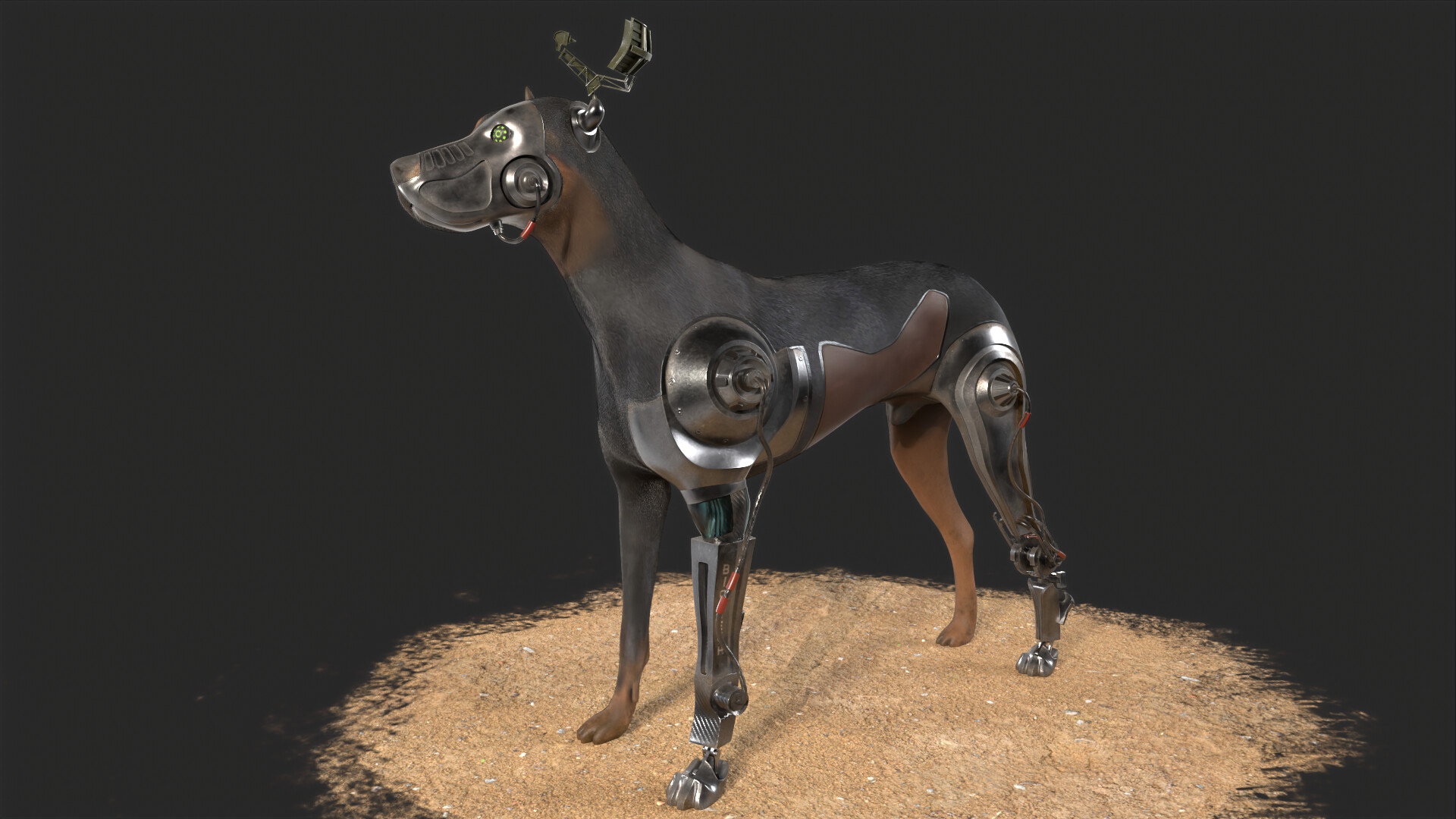3D Concept Character Model