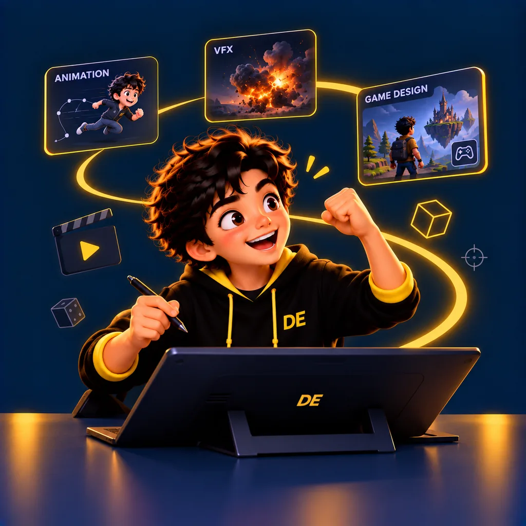 Master in Animation, VFX & Game Design